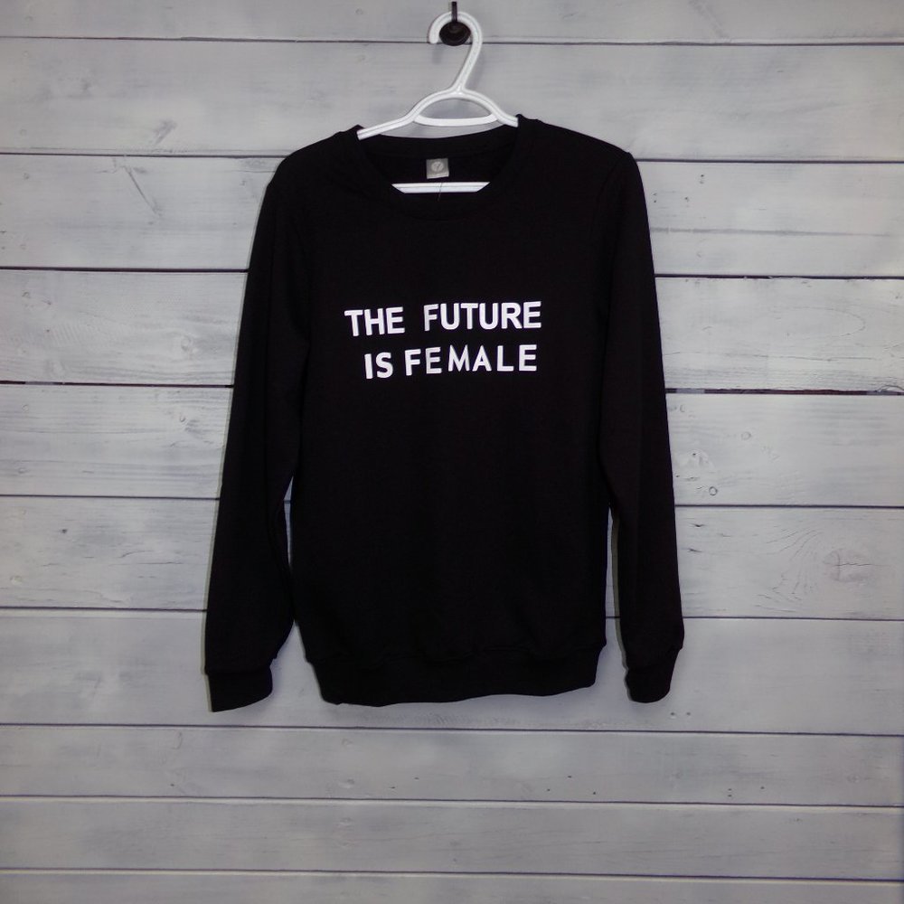 BLACKMYTH "The Future Is Female" Black Sweatshirt